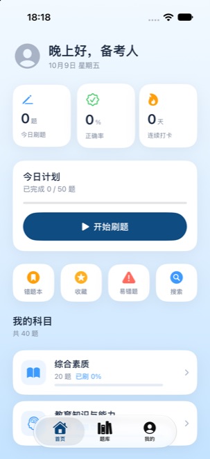 学习仪表盘